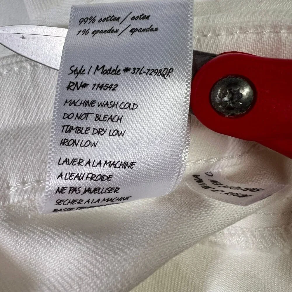 BlankNYC‎ Womens Size 31 White Skinny Jeans 30 inch Inseam